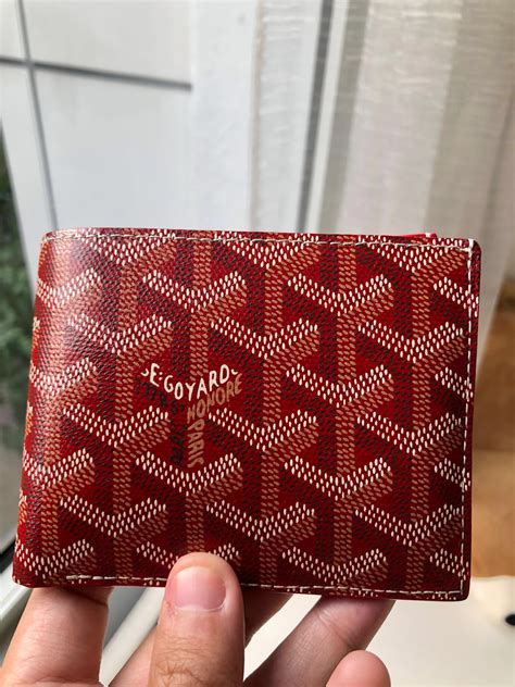 goyard wallet retail prices|Goyard men's wallet price.